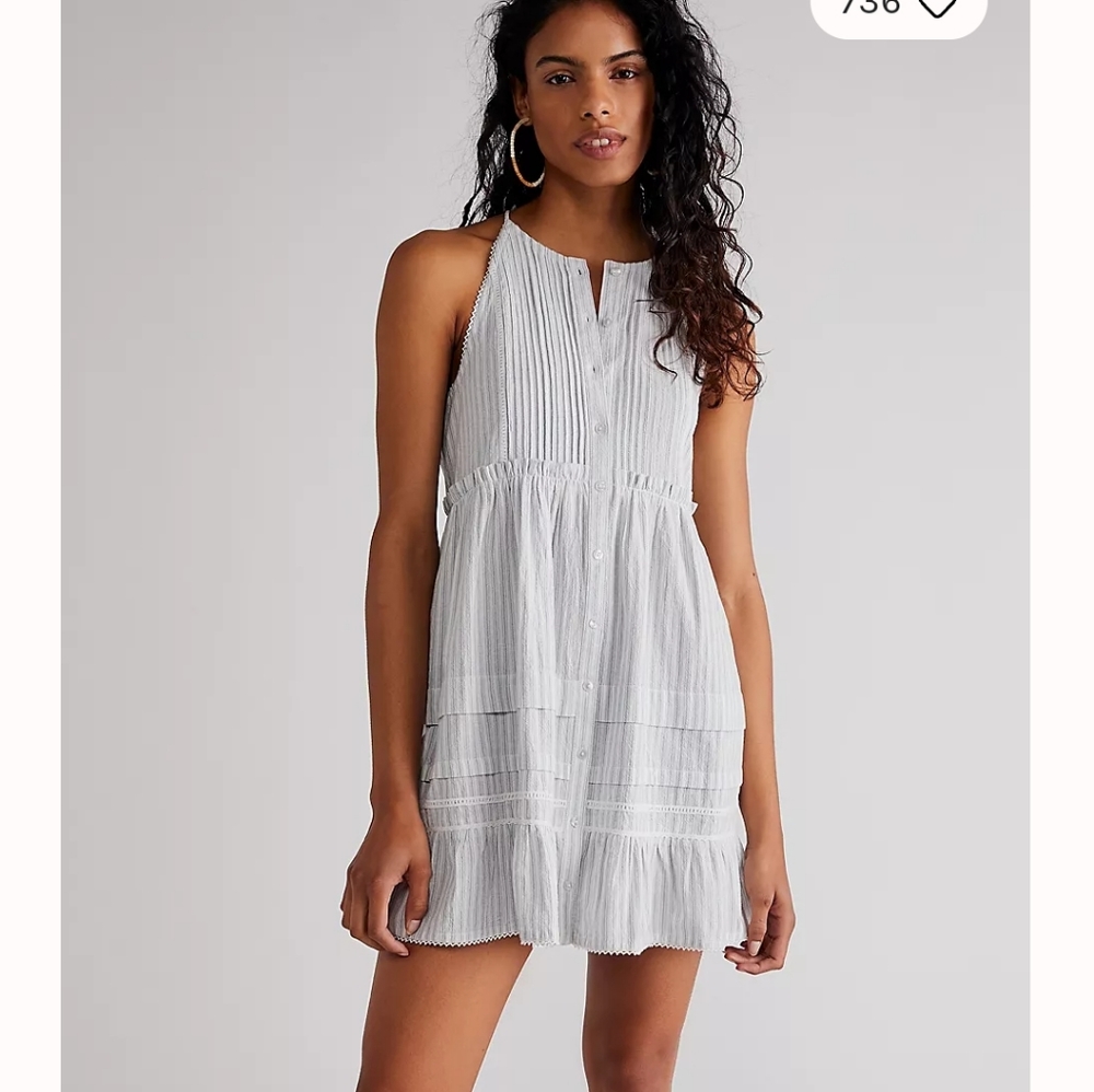 Free People Desert Days Mini Dress NWT